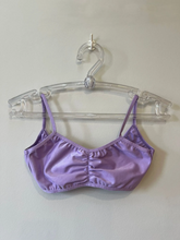 Top Feminino Beach Tennis Costas Nua Lavanda