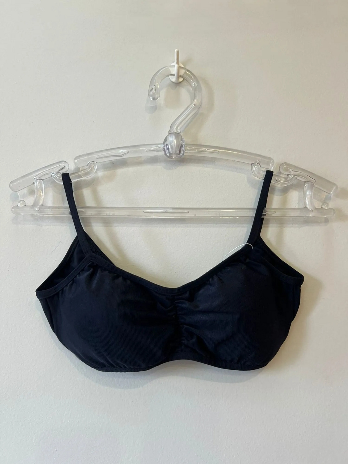Top Feminino Beach Tennis Costas Nua Preto