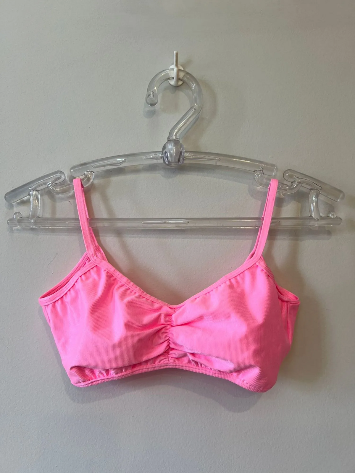 Top Feminino Beach Tennis Costas Nua Rosa chiclete