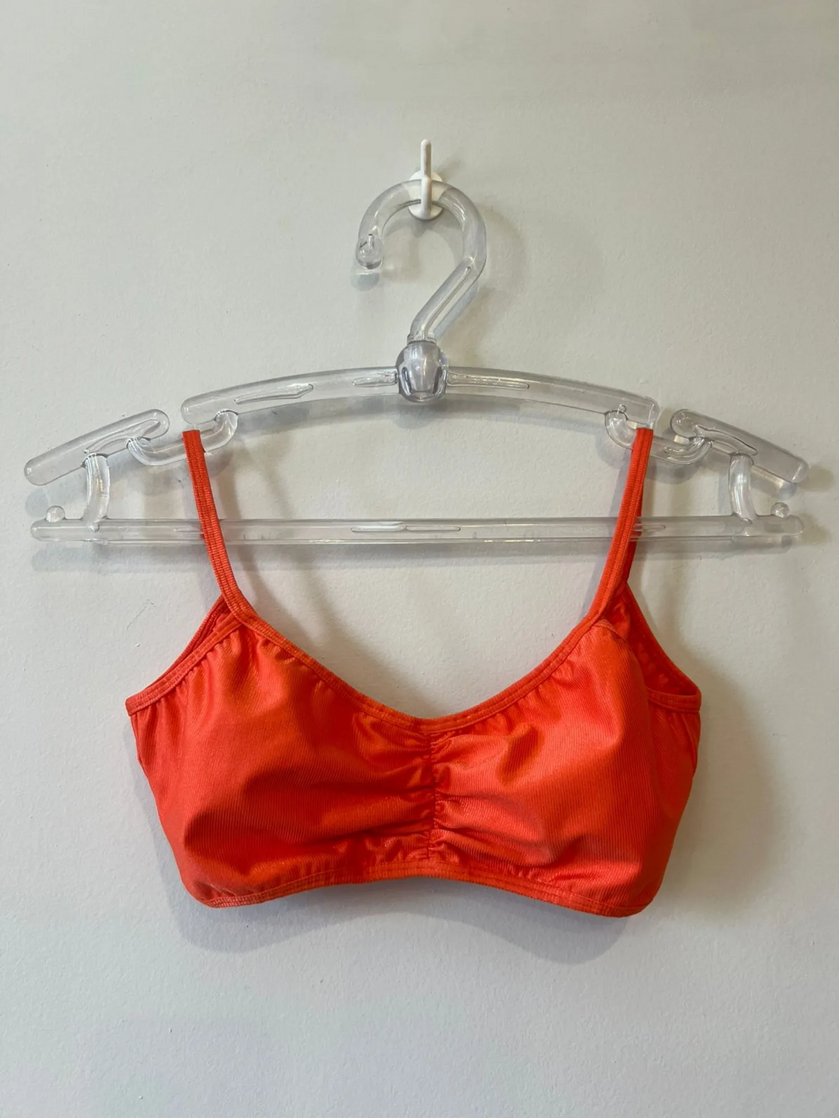 Top Feminino Beach Tennis Costa Nua Laranja