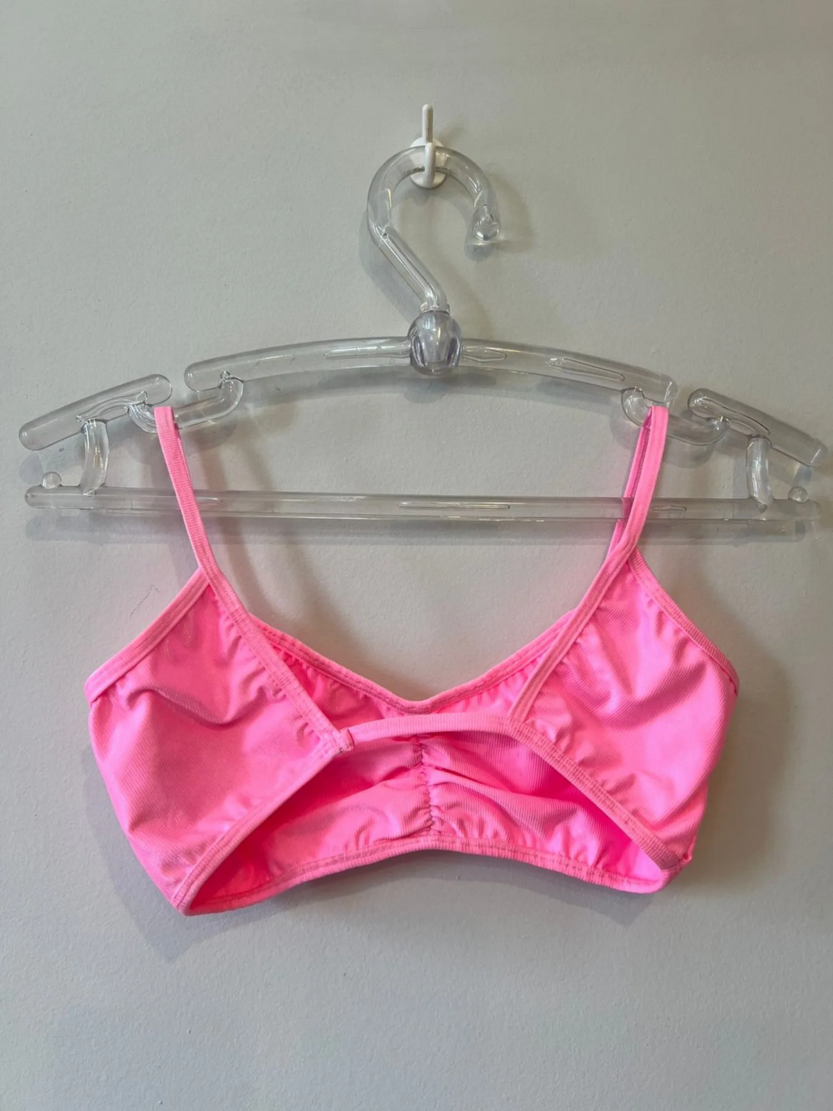 Top Feminino Beach Tennis Costas Nua Rosa chiclete