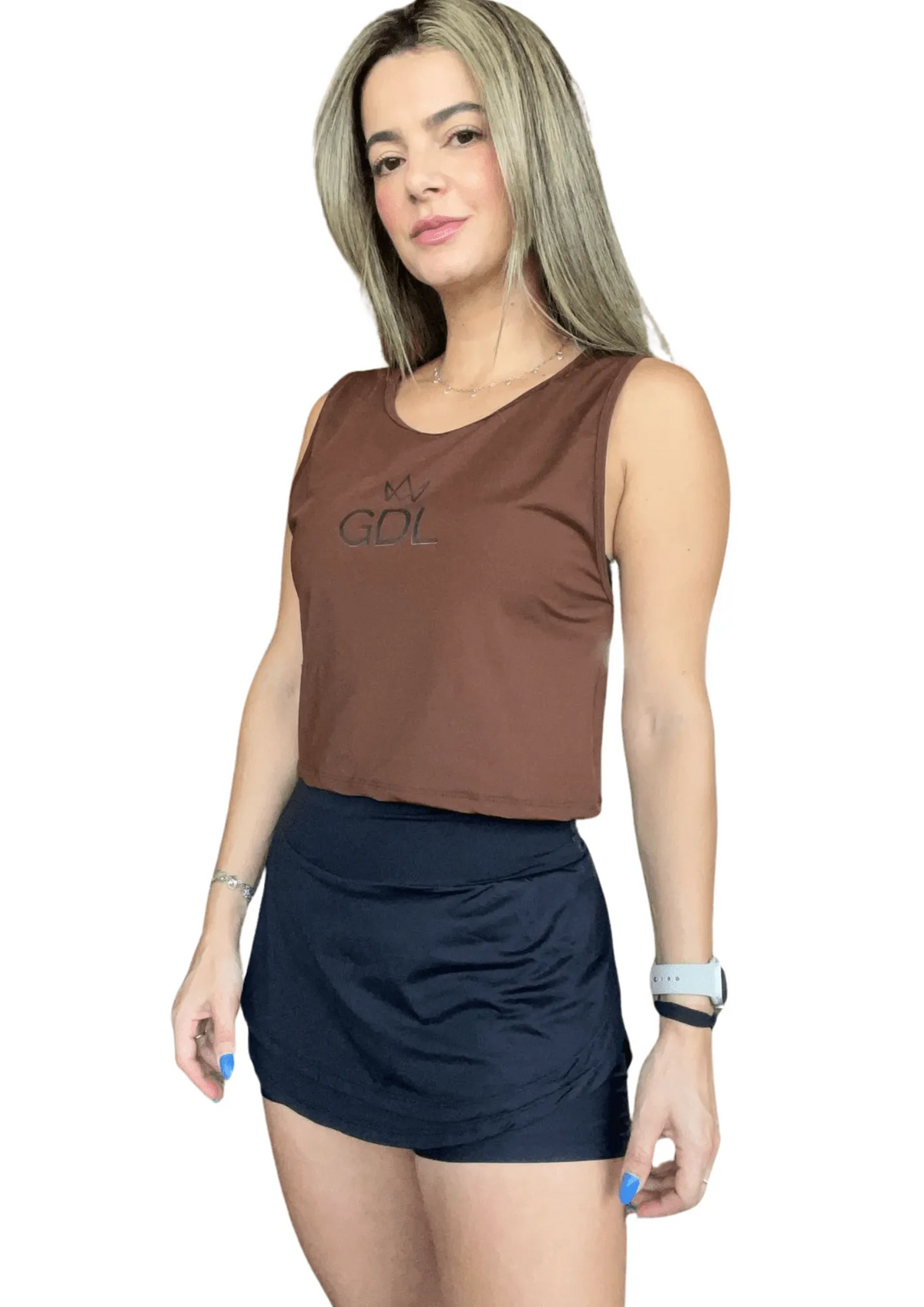 Regata Cropped GDL Marrom