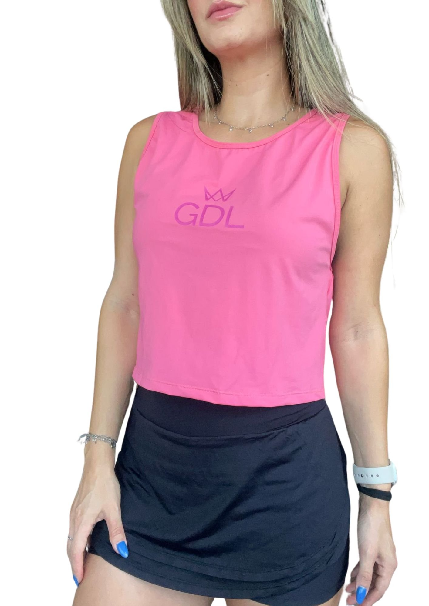 Regata Cropped GDL Salmão