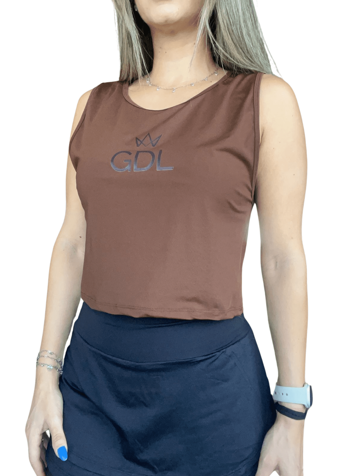 Regata Cropped GDL Marrom