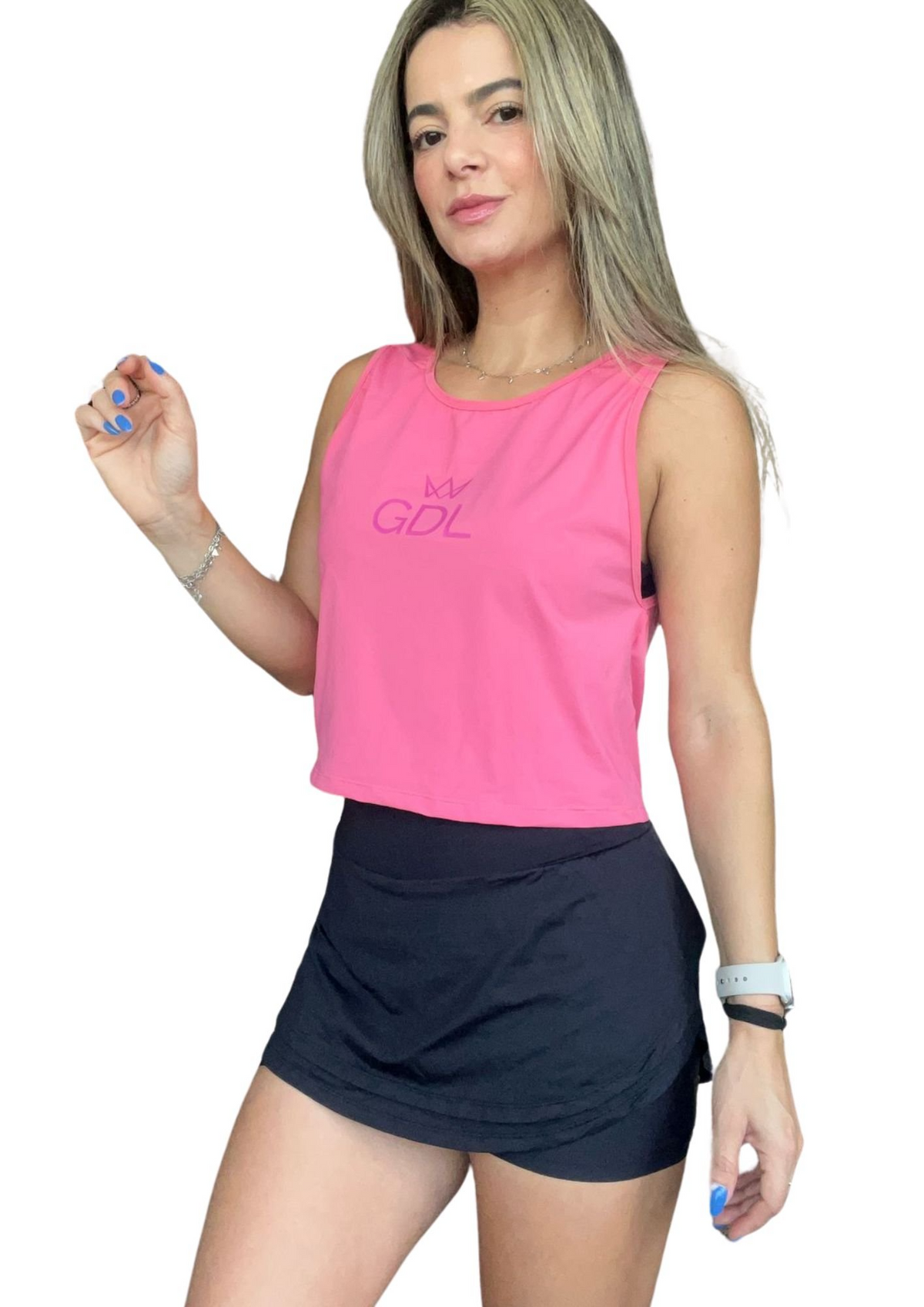 Regata Cropped GDL Salmão